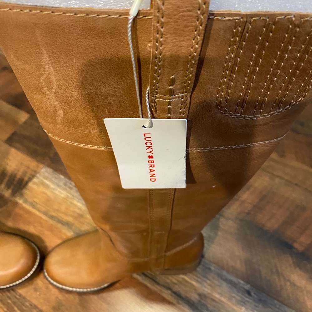 LUCKY BRAND HIBISCUS RIDING BOOTS